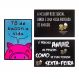 Kit 03 Placas de MDF Decorativas Churrasco 19,5x29,5 - D'Rossi