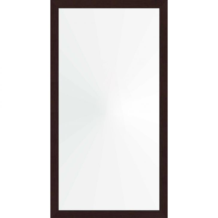 Espelho 58x108 Moldura 4cm Reta Tabaco