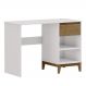 Mesa Escrivaninha 1 Gaveta MDF 110 cm 2806 Off White Freijo Milani Store