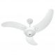 Ventilador Búzios Branco 220V 3 Pás Brancas Sem Lustre