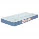 Colchão Solteiro Sleep Max Espuma D45 78x188x25cm Branco/Azul - Castor