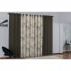 Cortina de Janela para varão Larissa Prime Tabaco Novo 1 peça Textil Lar