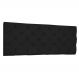 Cabeceira Painel Capitonê Solteiro 0,90m Jade Suede Preto - Pallazio