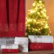 Kit 3 Toalha de Rosto Feliz Natal Bordada Jacquard 45x68cm Vermelho