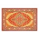 Capacho Veludo Marbella Cl101_6 Vermelho 48x90 Rayza