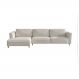 Image of Sofá 5 Lugares Munique com Chaise Esquerdo Poliéster Creme MO895UP36HEHMOB