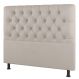 Cabeceira Cama Box Solteiro Nice 90cm Linho Bege - Desk Design