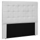 Cabeceira Estofada Cama Box Casal Queen Size Verona 160cm Corano Branco - Desk Design