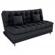 Sofa Cama 2 Lugares 185 cm Duda Tecido Pompeia G501 Chumbo Milani Store