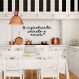Frase de Parede Cozinha Ingrediente Secreto 120x42 Preto
