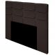 Cabeceira Cama Box 160cm Esmeralda Sintético J02 Marrom - Mpozenato