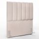 Cabeceira Cama Box Painel Solteiro 100 cm Dália W01 Linho Cru - Lyam Decor
