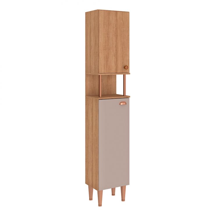 Paneleiro Marti 2 Portas Mel e Fendi