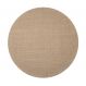 Tapete Natural Redondo Sisal (150x150cm) Kapa