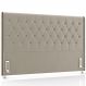 Cabeceira Cama Box Queen 160cm Estofada Frizza P05 Veludo Bege - Lyam Decor
