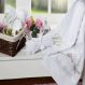Jogo de Banho Bordado Bouquet Branco Casaborda 5 peças