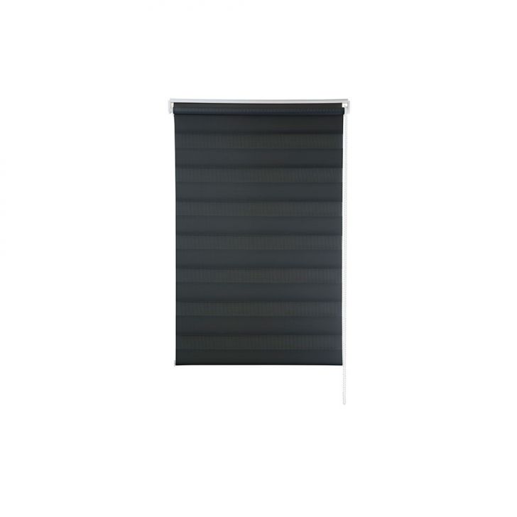 Persiana Zebra 120X160 Preta