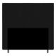 Cabeceira Cama Box Casal Queen Size Leiria 160cm Suede Preto - Desk Design