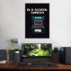 Quadro Arcade Old School Gamer 86x60 Filete Marrom