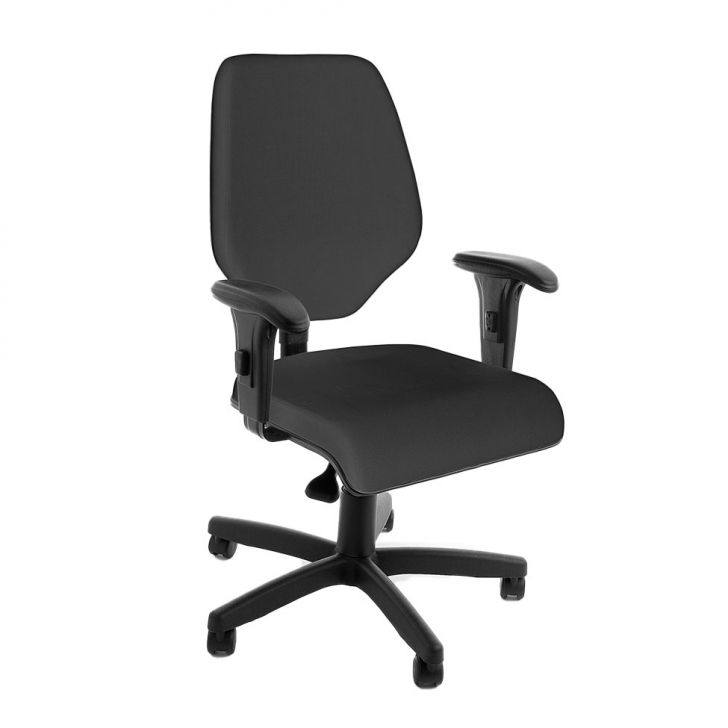 Cadeira de Escritório Secretária Amor Giratória Preta