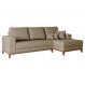 Image of Sofá 4 Lugares Belgrado com Chaise Direito Linho Bege 250 cm MO173UP36HYLMOB