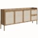 Aparador Balcao Buffet 183 CM Pes Madeira 27935 Oslo Hanover Artesano