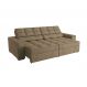 Sofá 4 Lugares Retrátil e Reclinável Deluxe Bouclé Fendi