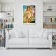 Quadro The Birth of Venus Tattooed 100x70 Caixa Branco