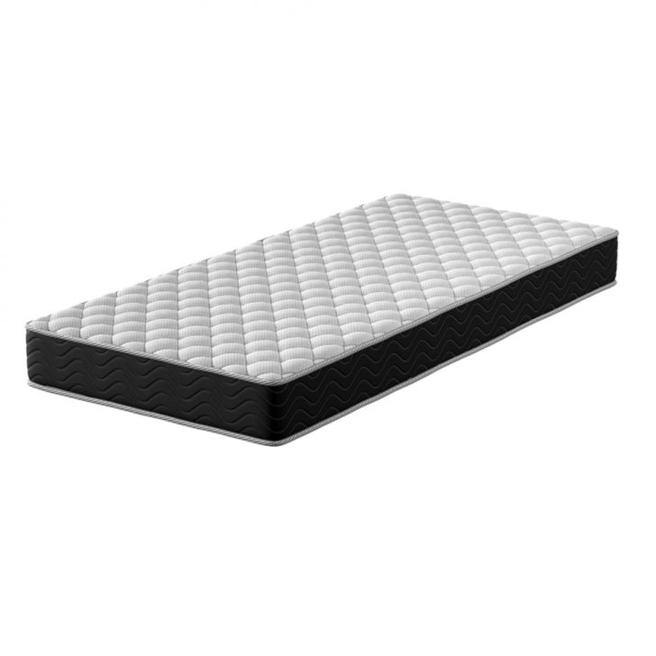 Colchão Solteiro Howie Misto D33 (17x88x188) Preto E Branco
