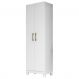 Armário Multiuso Lavanderia 55cm 2 Portas Staxx Branco Z17 - Mpozenato
