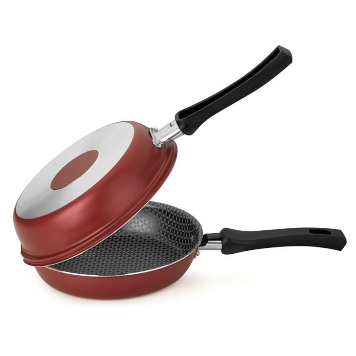 Frigideira Dupla Paprika Vermelha 14 Cm