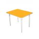 Conjunto Mesa e 2 Cadeiras Infantil Retangular