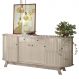 Buffet com 4 Portas e 2 Gavetas Pescara Calacata Off White