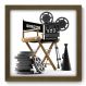 Quadro Decorativo - Cinema - 025qdhm