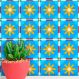Adesivos de Azulejos Ladrilhos Hidráulicos Modelo 264-10x10cm