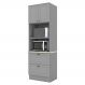 Torre Quente 2 Portas 2 Gav 72 cm C351 Americana Cinza Calcare Henn