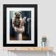 Quadro Grande Banheiro Pug- 60x48cm