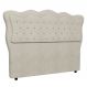 Cabeceira Casal Cama Box 140cm Oregon Z04 Boucle Bege - Mpozenato