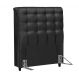 Cabeceira Solteiro 90cm Damares Corano Preto ID Milani Store