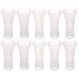 Kit 10 Jarros de Flor Vasos de Vidro Pequenos 7,5x17cm Sorti