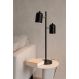 Luminária de Mesa Abajur Anne Dupla Preto