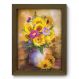 Quadro Decorativo - Vaso de Flores - 117qdfm