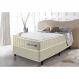 Conjunto Cama Box Solteiro com Molas Ensacadas Cama inBox Cloud Bege 88x188x67