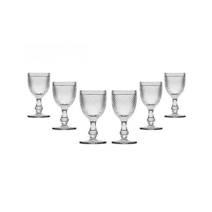 Kit Taças Com 6 Peças Cuervo Incolor 255 Ml