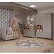 Image of Quarto de Bebê Candy com Berço Guarda-Roupa 4 PT 4 GV e Cômoda 1 PT 3 GV Fendi e Nature MO895CL16IYDMOB