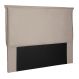 Cabeceira Solteiro Veneza Suede Bege
