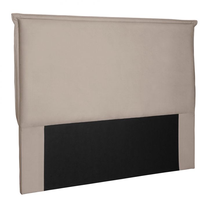 Cabeceira Solteiro Veneza Suede Bege