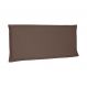 Painel para Cama Box Casal Veneza Suede Caramelo