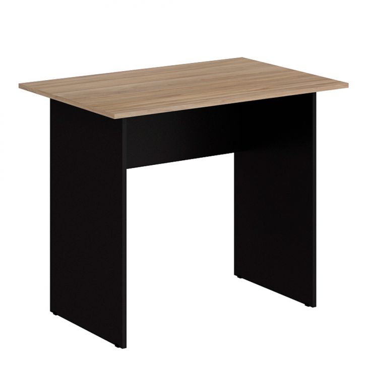 Mesa De Escritório New City I Calvi E Preta 90 Cm