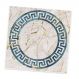 Adesivo para Azulejo Unitário Mármore Azul e Bege-10x10cm